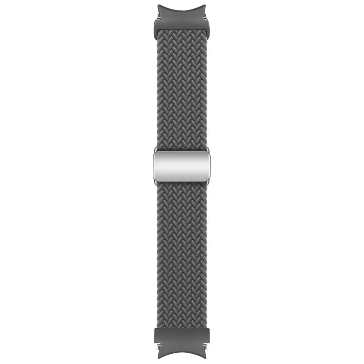 For Samsung Galaxy Watch FE 40mm / Watch7 / 6 / 6 Classic / 5 / 5 Active / 5 Pro / 4 / 4 Classic / 4 Active Braided Watch Band Magnetic Strap
