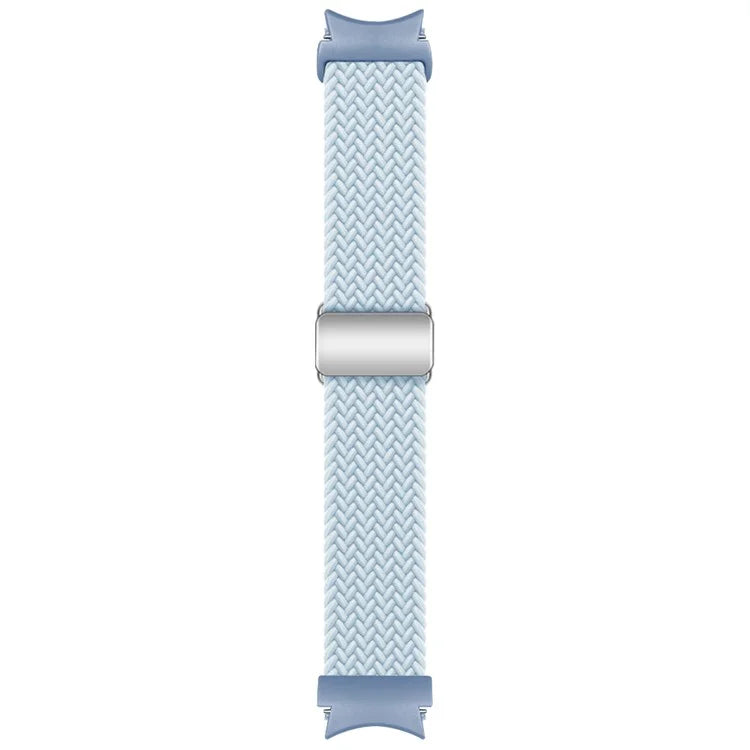For Samsung Galaxy Watch FE 40mm / Watch7 / 6 / 6 Classic / 5 / 5 Active / 5 Pro / 4 / 4 Classic / 4 Active Braided Watch Band Magnetic Strap