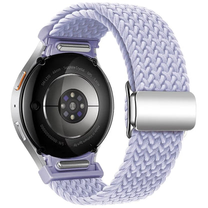 For Samsung Galaxy Watch FE 40mm / Watch7 / 6 / 6 Classic / 5 / 5 Active / 5 Pro / 4 / 4 Classic / 4 Active Braided Watch Band Magnetic Strap