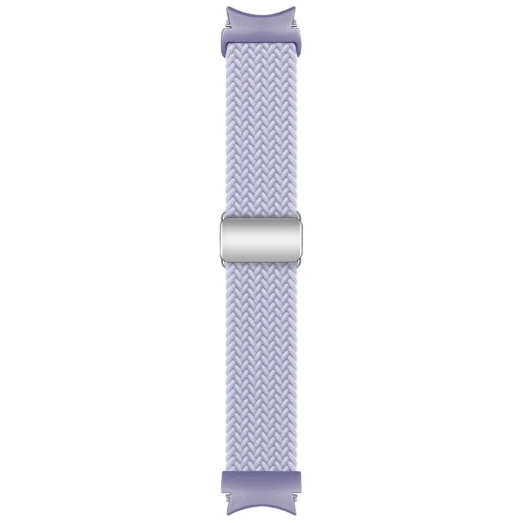 For Samsung Galaxy Watch FE 40mm / Watch7 / 6 / 6 Classic / 5 / 5 Active / 5 Pro / 4 / 4 Classic / 4 Active Braided Watch Band Magnetic Strap