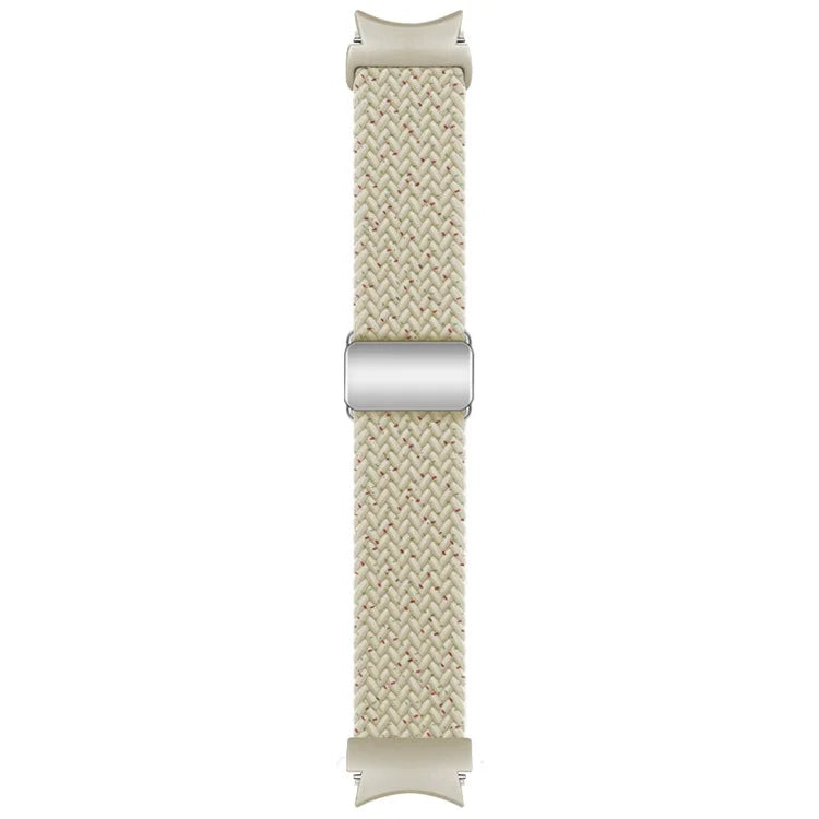 For Samsung Galaxy Watch FE 40mm / Watch7 / 6 / 6 Classic / 5 / 5 Active / 5 Pro / 4 / 4 Classic / 4 Active Braided Watch Band Magnetic Strap