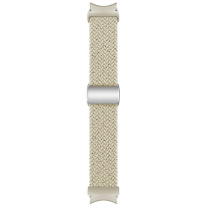 For Samsung Galaxy Watch FE 40mm / Watch7 / 6 / 6 Classic / 5 / 5 Active / 5 Pro / 4 / 4 Classic / 4 Active Braided Watch Band Magnetic Strap