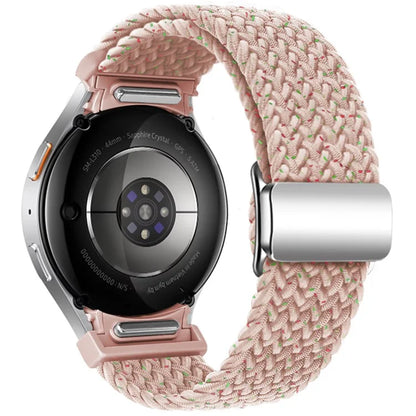 For Samsung Galaxy Watch FE 40mm / Watch7 / 6 / 6 Classic / 5 / 5 Active / 5 Pro / 4 / 4 Classic / 4 Active Braided Watch Band Magnetic Strap