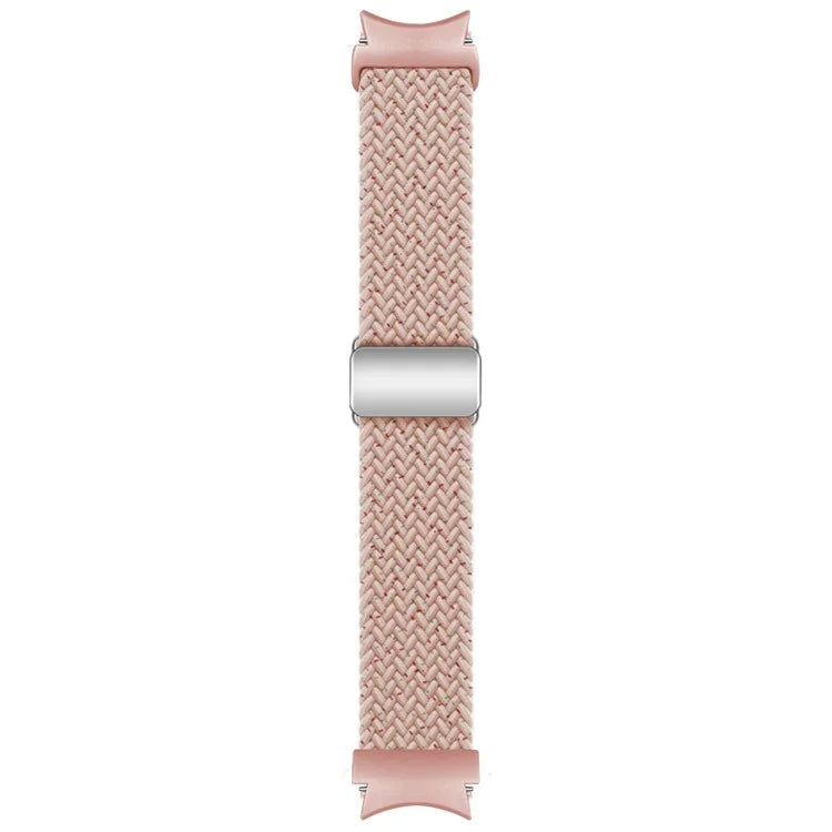 For Samsung Galaxy Watch FE 40mm / Watch7 / 6 / 6 Classic / 5 / 5 Active / 5 Pro / 4 / 4 Classic / 4 Active Braided Watch Band Magnetic Strap