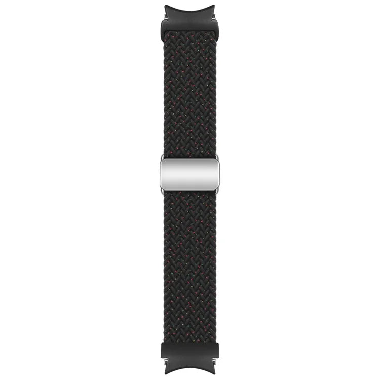 For Samsung Galaxy Watch FE 40mm / Watch7 / 6 / 6 Classic / 5 / 5 Active / 5 Pro / 4 / 4 Classic / 4 Active Braided Watch Band Magnetic Strap
