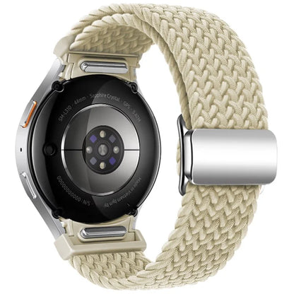 For Samsung Galaxy Watch FE 40mm / Watch7 / 6 / 6 Classic / 5 / 5 Active / 5 Pro / 4 / 4 Classic / 4 Active Braided Watch Band Magnetic Strap