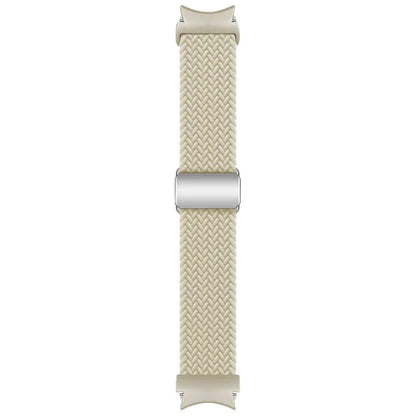 For Samsung Galaxy Watch FE 40mm / Watch7 / 6 / 6 Classic / 5 / 5 Active / 5 Pro / 4 / 4 Classic / 4 Active Braided Watch Band Magnetic Strap