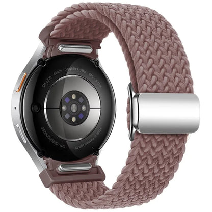 For Samsung Galaxy Watch FE 40mm / Watch7 / 6 / 6 Classic / 5 / 5 Active / 5 Pro / 4 / 4 Classic / 4 Active Braided Watch Band Magnetic Strap