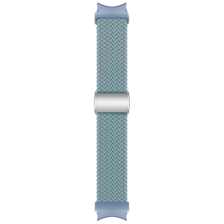 For Samsung Galaxy Watch FE 40mm / Watch7 / 6 / 6 Classic / 5 / 5 Active / 5 Pro / 4 / 4 Classic / 4 Active Braided Watch Band Magnetic Strap