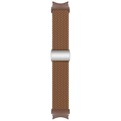 For Samsung Galaxy Watch FE 40mm / Watch7 / 6 / 6 Classic / 5 / 5 Active / 5 Pro / 4 / 4 Classic / 4 Active Braided Watch Band Magnetic Strap