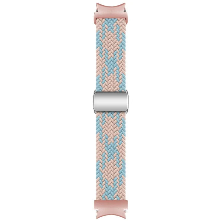 For Samsung Galaxy Watch FE 40mm / Watch7 / 6 / 6 Classic / 5 / 5 Active / 5 Pro / 4 / 4 Classic / 4 Active Watch Strap Magnetic Braided Band