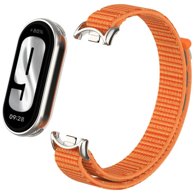 For Xiaomi Mi Band 9 / Smart Band 8 Watch Strap Nylon Loop Adjustable Wrist Band