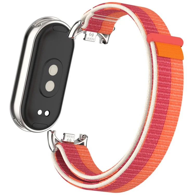 For Xiaomi Mi Band 9 / Smart Band 8 Watch Strap Nylon Loop Adjustable Wrist Band