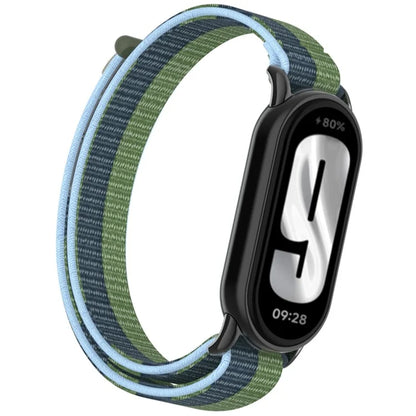For Xiaomi Mi Band 9 / Smart Band 8 Watch Strap Nylon Loop Adjustable Wrist Band