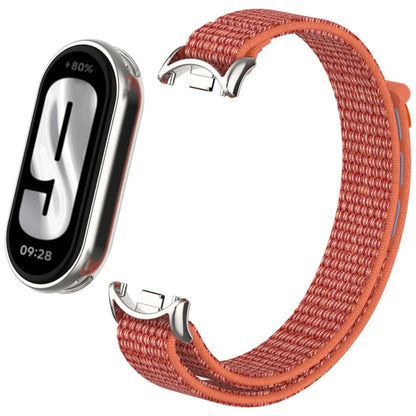For Xiaomi Mi Band 9 / Smart Band 8 Watch Strap Nylon Loop Adjustable Wrist Band