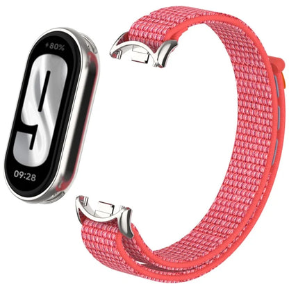 For Xiaomi Mi Band 9 / Smart Band 8 Watch Strap Nylon Loop Adjustable Wrist Band