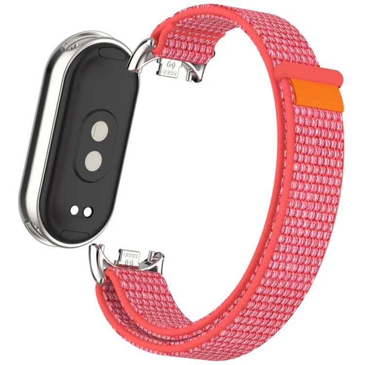 For Xiaomi Mi Band 9 / Smart Band 8 Watch Strap Nylon Loop Adjustable Wrist Band