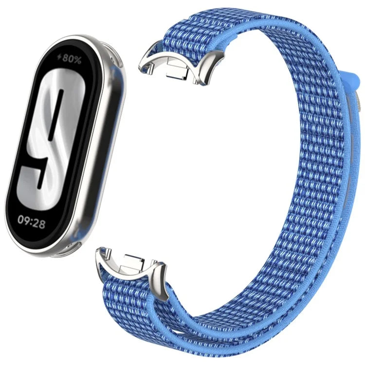 For Xiaomi Mi Band 9 / Smart Band 8 Watch Strap Nylon Loop Adjustable Wrist Band