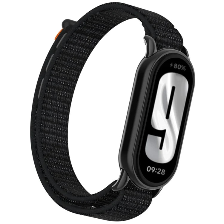 For Xiaomi Mi Band 9 / Smart Band 8 Watch Strap Nylon Loop Adjustable Wrist Band