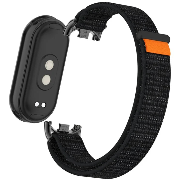 For Xiaomi Mi Band 9 / Smart Band 8 Watch Strap Nylon Loop Adjustable Wrist Band