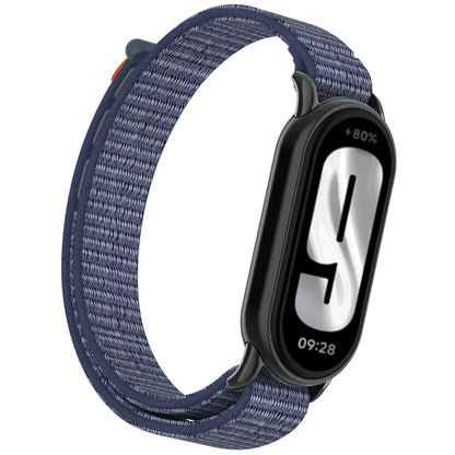 For Xiaomi Mi Band 9 / Smart Band 8 Watch Strap Nylon Loop Adjustable Wrist Band