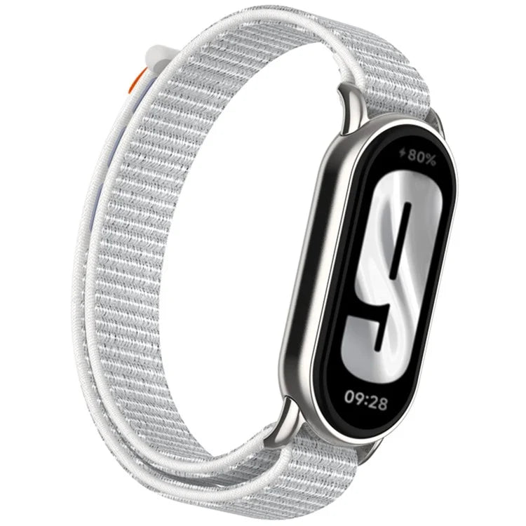 For Xiaomi Mi Band 9 / Smart Band 8 Watch Strap Nylon Loop Adjustable Wrist Band