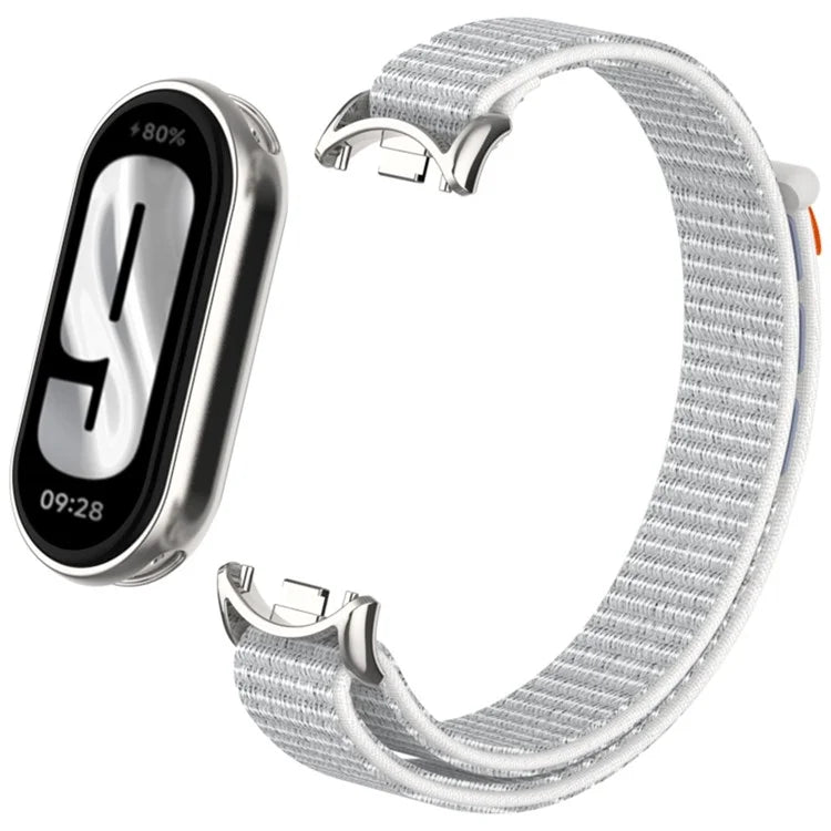 For Xiaomi Mi Band 9 / Smart Band 8 Watch Strap Nylon Loop Adjustable Wrist Band