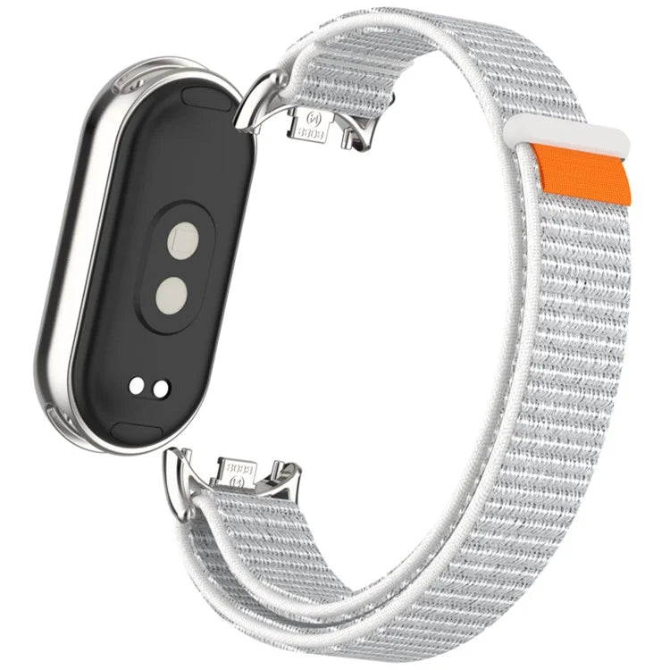 For Xiaomi Mi Band 9 / Smart Band 8 Watch Strap Nylon Loop Adjustable Wrist Band