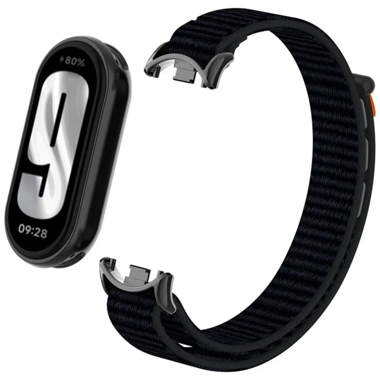 For Xiaomi Mi Band 9 / Smart Band 8 Watch Strap Nylon Loop Adjustable Wrist Band