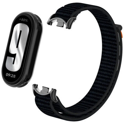 For Xiaomi Mi Band 9 / Smart Band 8 Watch Strap Nylon Loop Adjustable Wrist Band