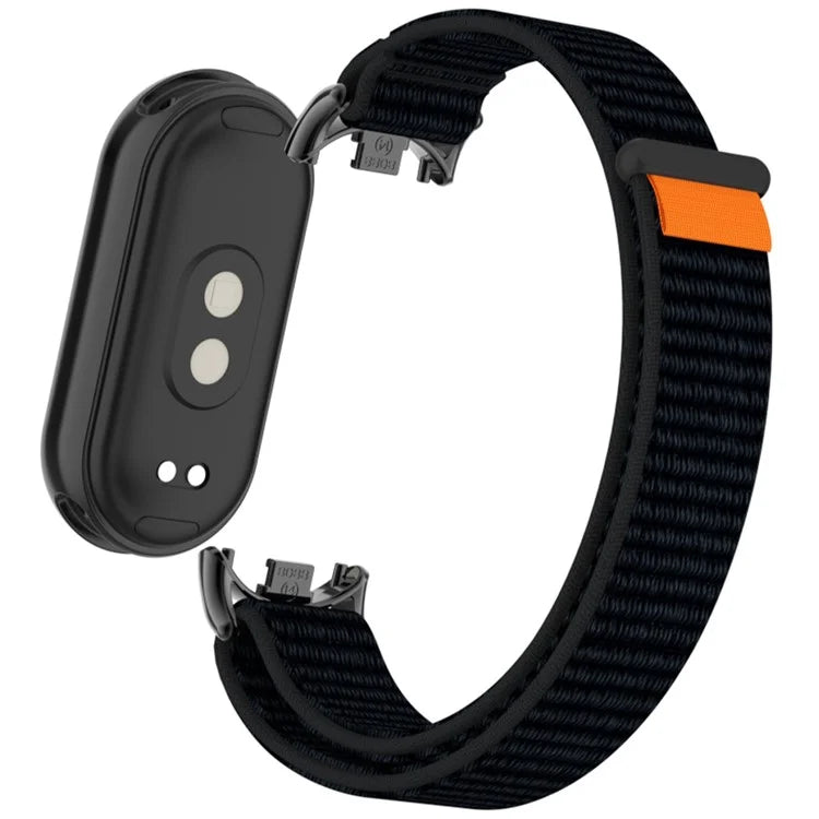 For Xiaomi Mi Band 9 / Smart Band 8 Watch Strap Nylon Loop Adjustable Wrist Band