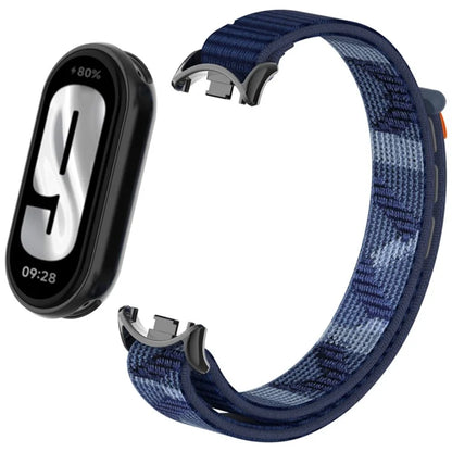 For Xiaomi Mi Band 9 / Smart Band 8 Watch Strap Nylon Loop Adjustable Wrist Band