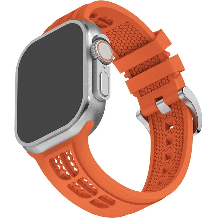 Watch Strap for Apple Watch 10 46mm / Ultra 2 / Ultra 49mm / 9 8 7 45mm / SE (2023) SE (2022) SE 6 5 4 44mm / 3 2 1 42mm Silicone Band