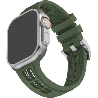 Watch Strap for Apple Watch 10 46mm / Ultra 2 / Ultra 49mm / 9 8 7 45mm / SE (2023) SE (2022) SE 6 5 4 44mm / 3 2 1 42mm Silicone Band