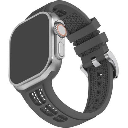Watch Strap for Apple Watch 10 46mm / Ultra 2 / Ultra 49mm / 9 8 7 45mm / SE (2023) SE (2022) SE 6 5 4 44mm / 3 2 1 42mm Silicone Band