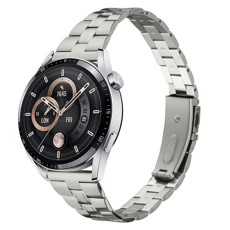 For Fossil Gen 5 Julianna Stainless Steel Band Ultra-Thin Replacement Watch Strap