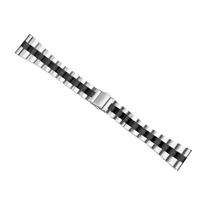 For Huawei Watch GT 2 46mm Stainless Steel Watch Strap Band with Folding Clasp Buckle