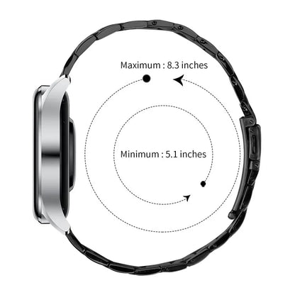For Samsung Gear S3 Frontier / S3 Classic Watch Strap Stainless Steel Band Replacement - Black