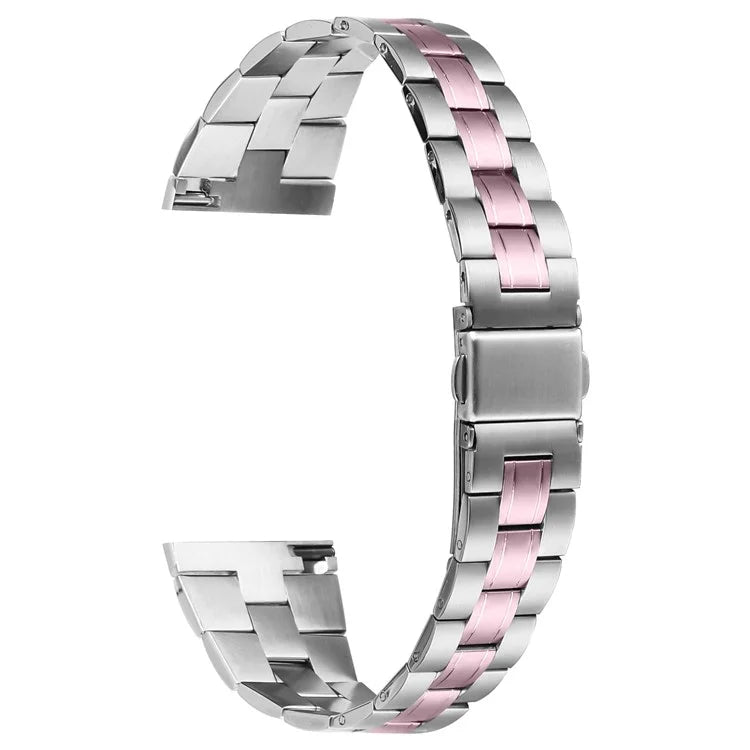 For Samsung Galaxy Watch 46mm Watch Band Folding Clasp Buckle Stainless Steel Strap