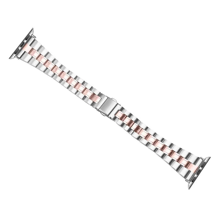 For Apple Watch 10 46mm / Ultra 2 / Ultra 49mm / 9 8 7 45mm / SE (2023) SE (2022) SE 6 5 4 44mm / 3 2 1 42mm Stainless Steel Band