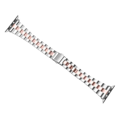 For Apple Watch 10 46mm / Ultra 2 / Ultra 49mm / 9 8 7 45mm / SE (2023) SE (2022) SE 6 5 4 44mm / 3 2 1 42mm Stainless Steel Band