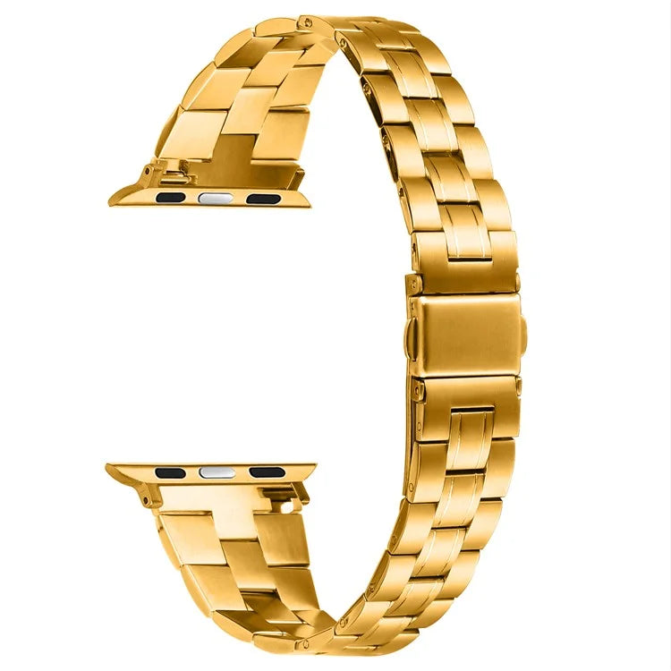 For Apple Watch 10 46mm / Ultra 2 / Ultra 49mm / 9 8 7 45mm / SE (2023) SE (2022) SE 6 5 4 44mm / 3 2 1 42mm Stainless Steel Band
