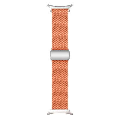 For Samsung Galaxy Watch Ultra 47mm Braided Watch Band Magnetic Wrist Strap