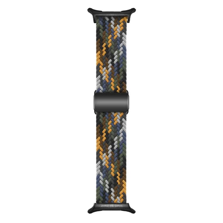 For Samsung Galaxy Watch Ultra 47mm Braided Watch Band Magnetic Wrist Strap