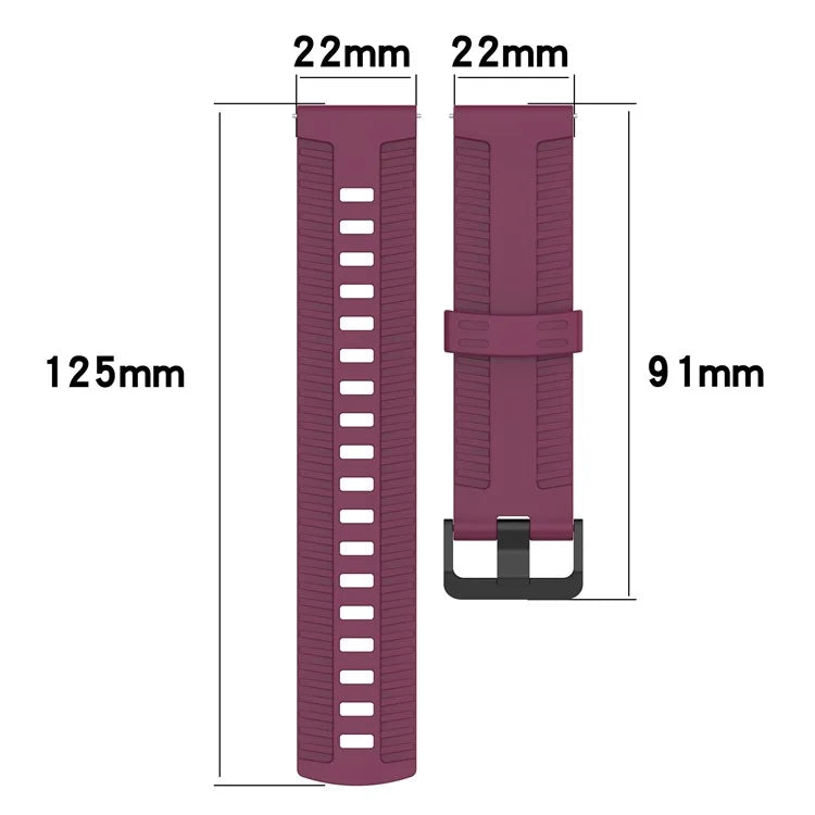 For Huawei Watch 4 / 4 Pro / GT 4 46mm Silicone Watch Strap 22mm Tire Texture Wrist Band