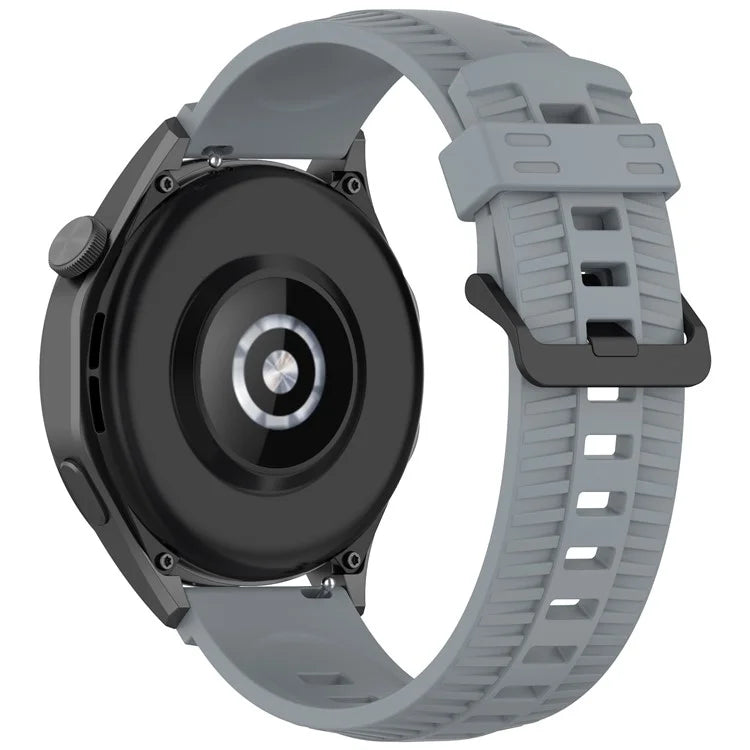 For Huawei Watch 4 / 4 Pro / GT 4 46mm Silicone Watch Strap 22mm Tire Texture Wrist Band
