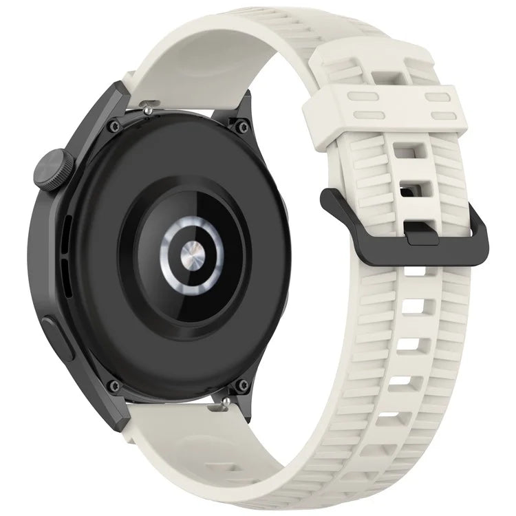 For Huawei Watch 4 / 4 Pro / GT 4 46mm Silicone Watch Strap 22mm Tire Texture Wrist Band