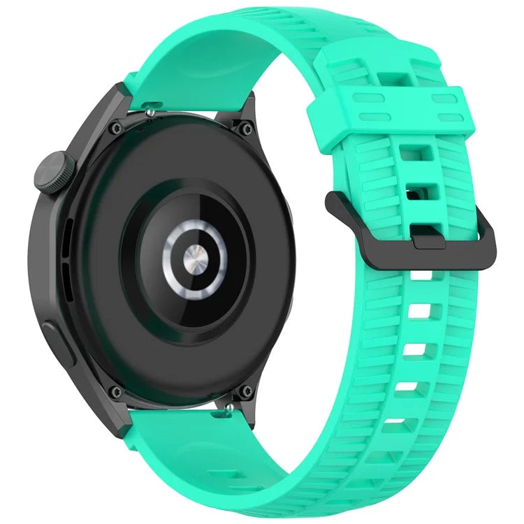 For Huawei Watch GT 3 42mm / GT 3 Pro 43mm Silicone Watch Strap 20mm Tire Texture Wrist Band