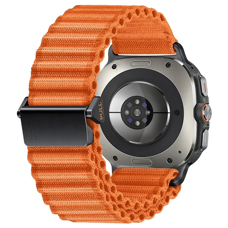 KALEBOL For Samsung Galaxy Watch Ultra 47mm Watch Band Adjustable Nylon Wrist Strap