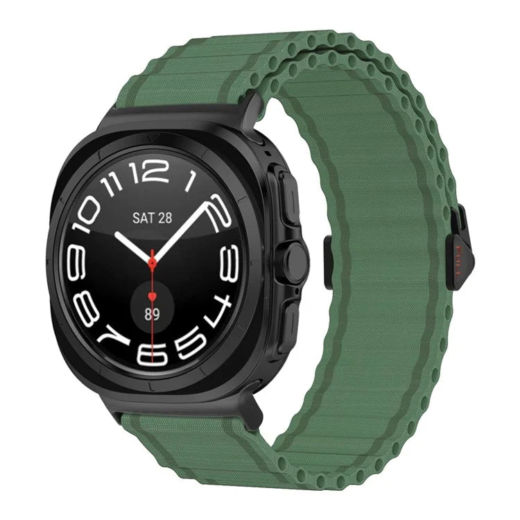 KALEBOL For Samsung Galaxy Watch Ultra 47mm Watch Band Adjustable Nylon Wrist Strap